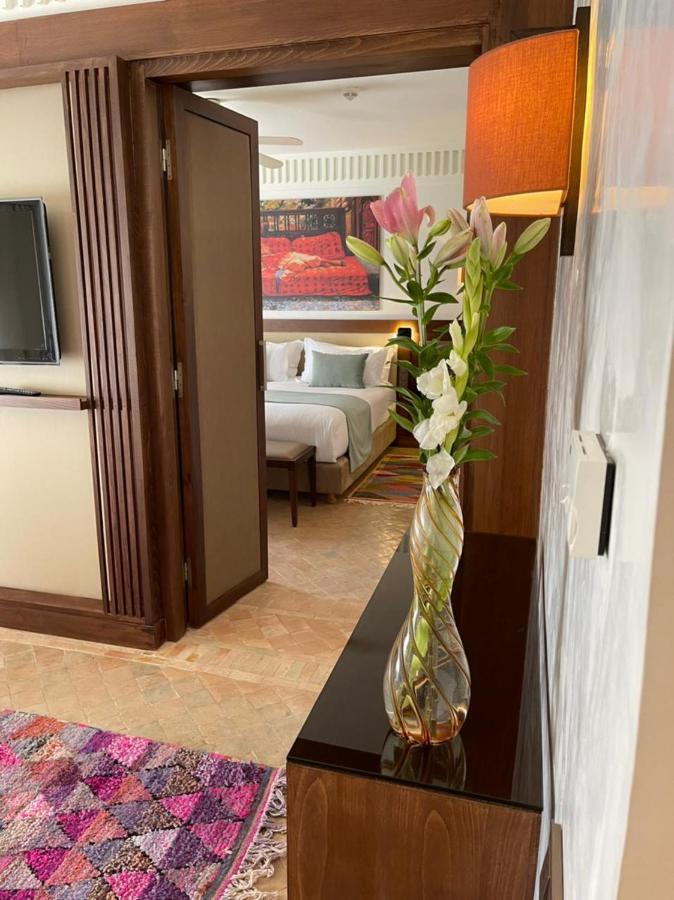 Les Jardins De La Koutoubia Hotel Marrakesh Exterior foto A room at the hotel